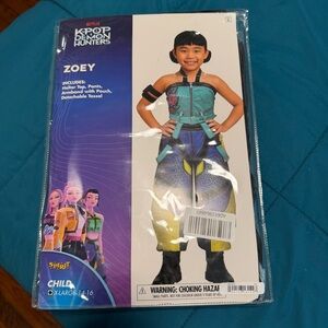New K Pop Demon Hunters Zoey Costume XL 14-16